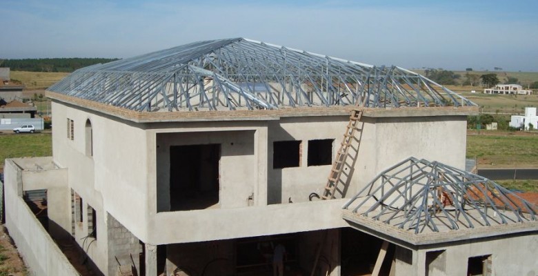 Preço m2 estrutura metalica para telhado residencial