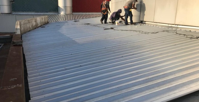 Serviços de impermeabilização de telhados
